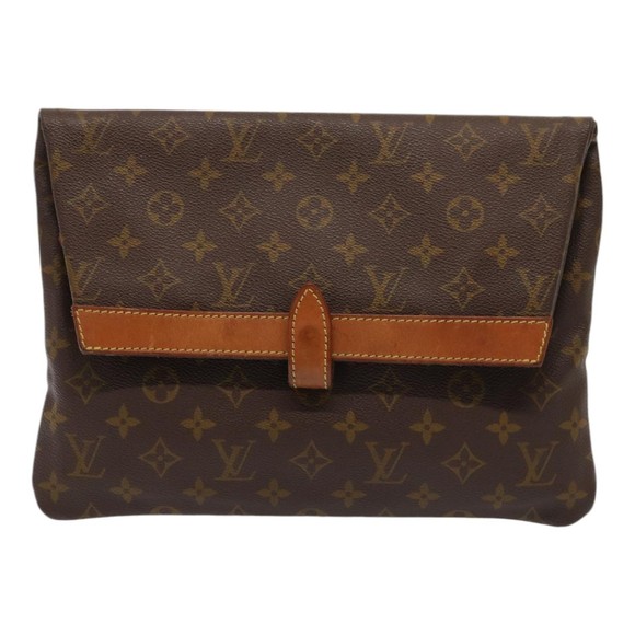 LOUIS VUITTON Monogram Pochette Priant Clutch Bag M51805 LV Auth 87133 - Picture 13 of 16